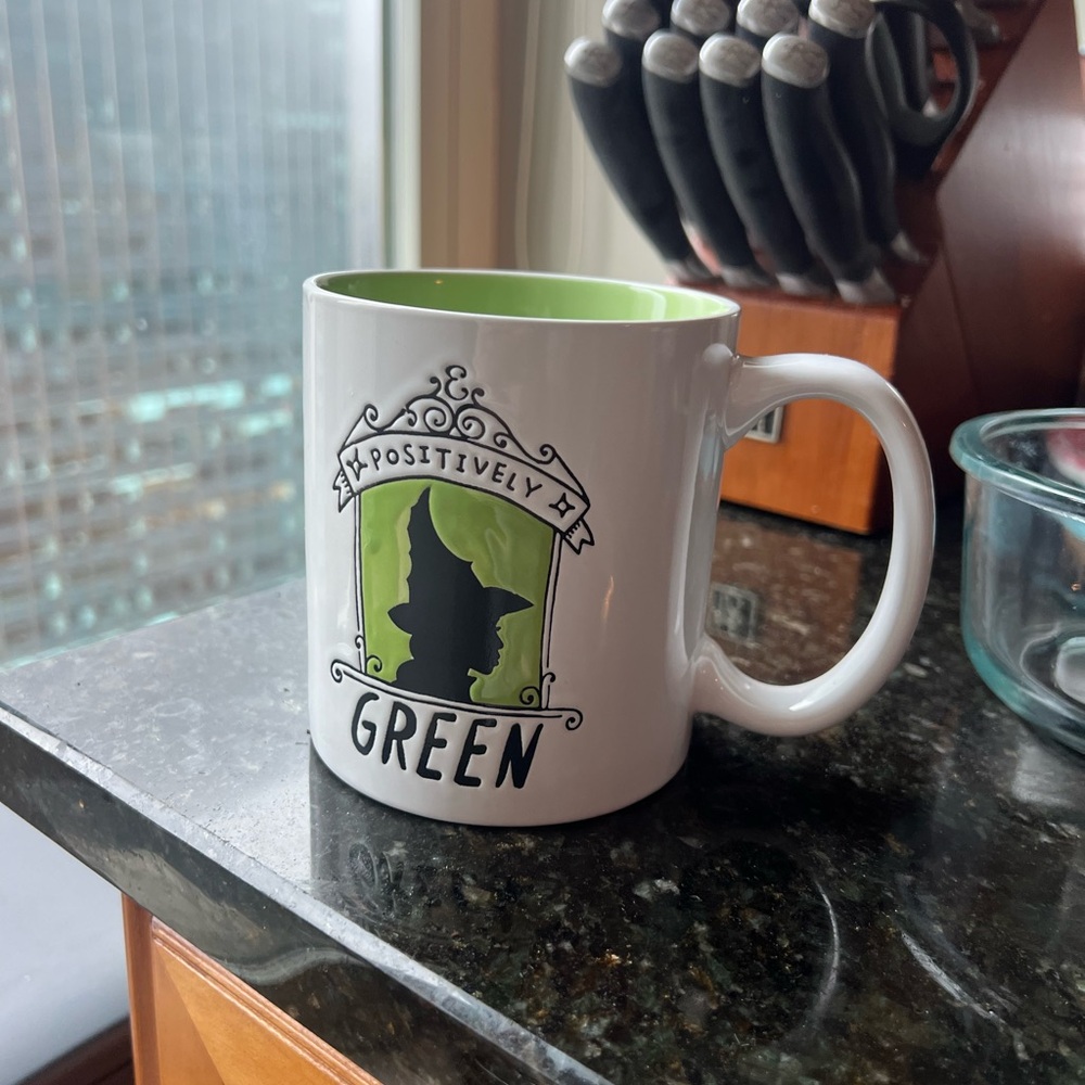 NWT - Wicked Mug (positively green/positively pink) 21 oz